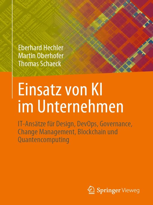 Title details for Einsatz von KI im Unternehmen by Eberhard Hechler - Available